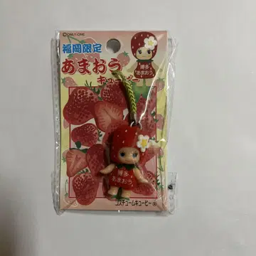 아마오우 캐릭터 큐피 스트랩 빨간색