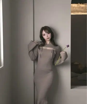 [ ANDMARY ] Bebe 니트 dress 베베니트드레스