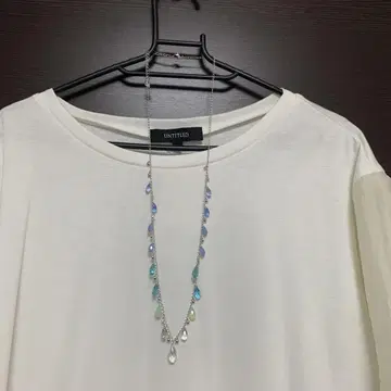 스와로브스키 비즈 목걸이와 팔찌 2세트