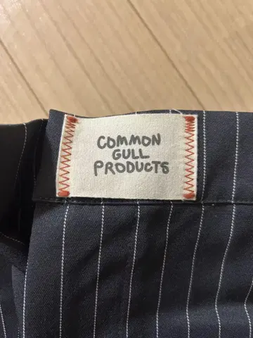 commongullproducts 가운데 슬랙스 스트라이프 L 사이즈