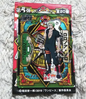 ONE PIECE 아크릴 de 카드 조로