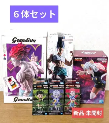 HUNTER x HUNTER 피규어 6개 세트