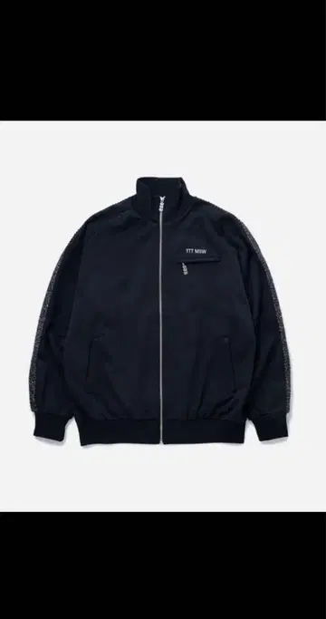 TTT MSW 24ss track jacket black 트랙 자켓
