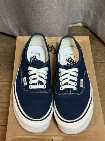 반스 어센틱 애너하임 팩토리 드레스 블루 25.5cm