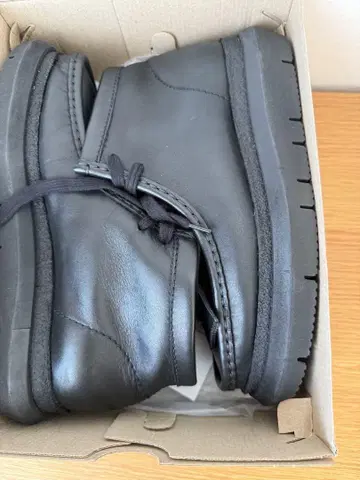 CLARKS ORIGINALS sacai 블랙 사이즈 41