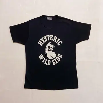 HYSTERIC 블랙 티셔츠