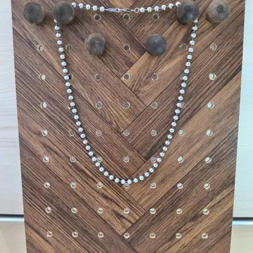실버 925 비즈 목걸이 랍스터 클래스프 45cm 4mm 25g