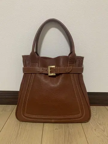 FRANCESCO Biasia 브라운 핸드백