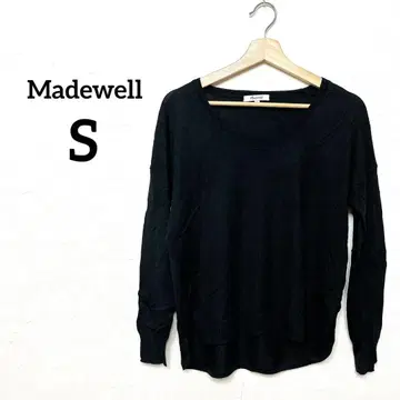 Madewell 블랙 긴팔 티셔츠 [S] 상의 여성용 봄/가을