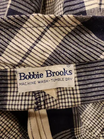 Bobbie Brooks 체크 무늬 와이드 팬츠