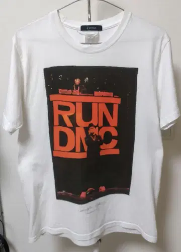 RAGEBLUE RUN DMC x 데니스 모리스 포토 티셔츠