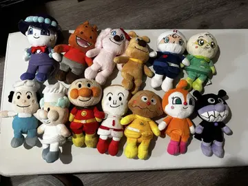 호빵맨 봉제 인형 세트