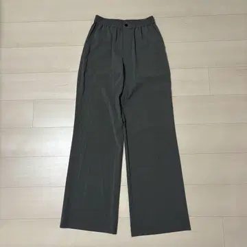 와이드 팬츠 그레이 다크 그레이