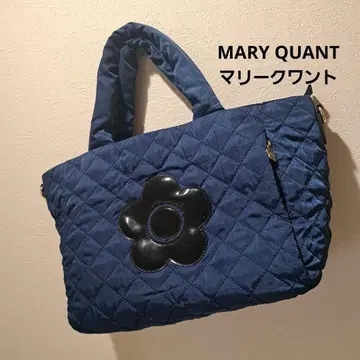 Mary Quant 토트백 데이지 퀼팅 A4 가능