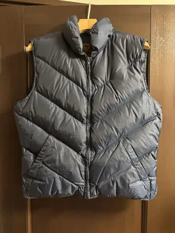 Eddie Bauer 네이비 다운 베스트