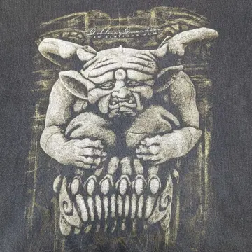 90s GARGOYLES movie horror tee cartoons