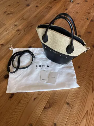 FURLA 라피아 카고바 여름
