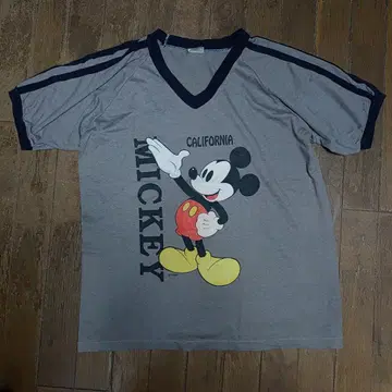 디즈니 Disney 벨바신 USA 빈티지 90s 미키 티셔츠 L