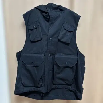 [ Field Vest-Cotton Ventile Twill ]