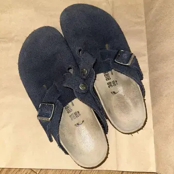 BIRKENSTOCK 보스턴 38 (24.5) 네이비