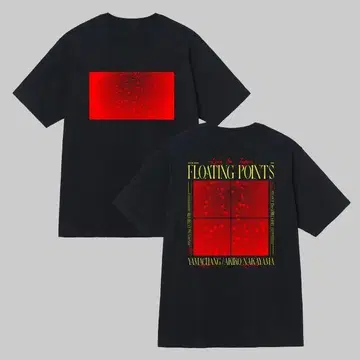 새상품 Floating Points Japan Tour 2025 T셔츠