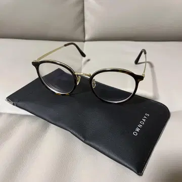 OWNDAYS 브라운 골드 안경