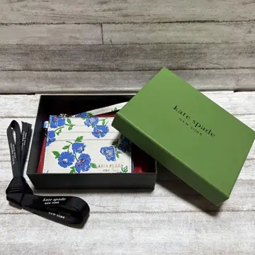 kate spade 꽃무늬 카드 케이스 코인 케이스