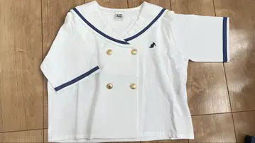[미사용] 세일러 블라우스 & 숏팬츠 아베일 디즈니 도날드