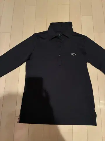 Callaway 여성용 긴팔 피케 셔츠 S 사이즈 블랙