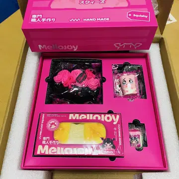 Mellojoy 스퀴즈 BOX 세트 개봉 챌린지 서프라이즈 BOX