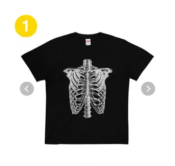 Bones Tee Black