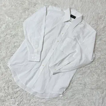[ c5671 ] CENTUNER 커터 셔츠 긴팔 화이트