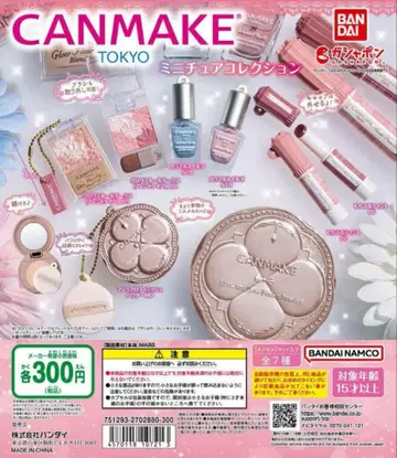 총 7종 CANMAKETOKYO 미니어처 컬렉션