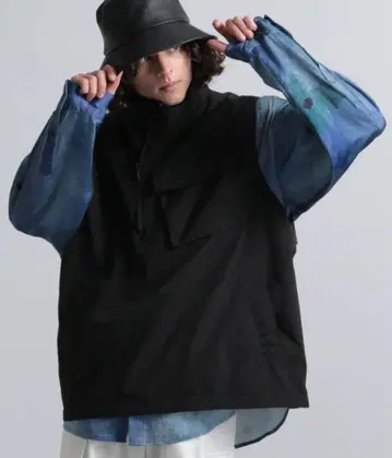 HARE 나일론 아시메 ZIP 아노락 베스트