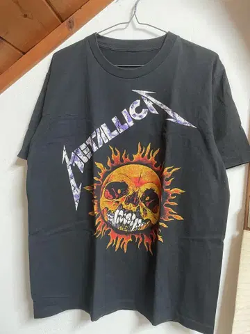 Metallica T셔츠 블랙