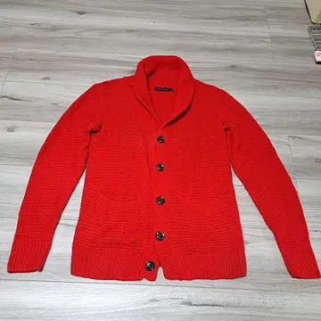 GOSTAR DE FUGA 빨간색 니트 가디건 46
