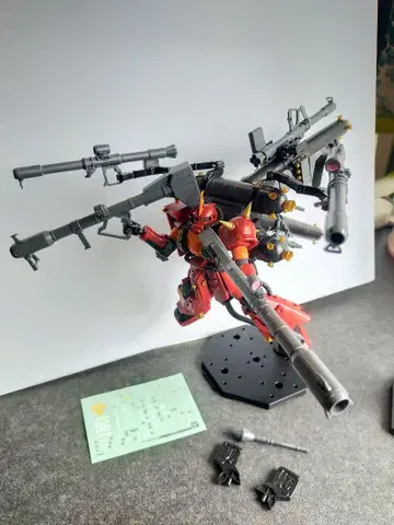 HG 사이코 자쿠 완성품