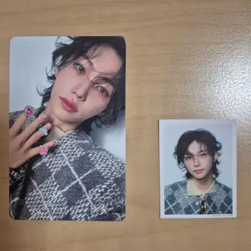 Hallow 트레이딩 카드(양면)&사진 Stray Kids(Felix)