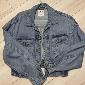 ZARA 크롭 데님 자켓