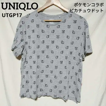 유니클로 포켓몬 콜라보 UTGP17 피카츄 게임 도트