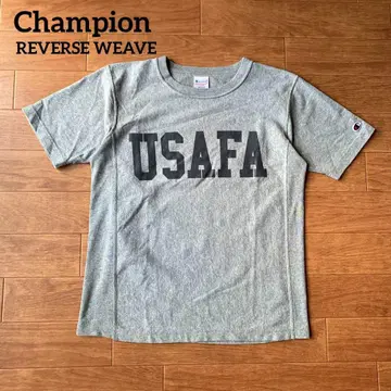 champion 리버스 위브 USAFA 양면 리플렉터 프린트