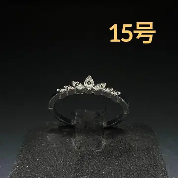 빈티지 패션 반지 실버 15호 멀티컷 티아라 반지
