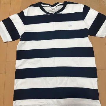 LACOSTE 스트라이프 티셔츠 US S