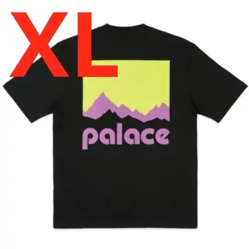 새상품 PALACE BERGHAUS T-SHIRT 블랙 XL 셔츠