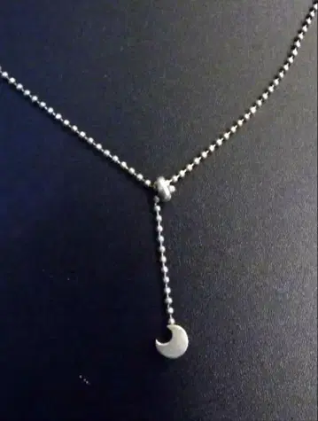 STAR JEWELRY 목걸이 달 문 실버925 빈티지