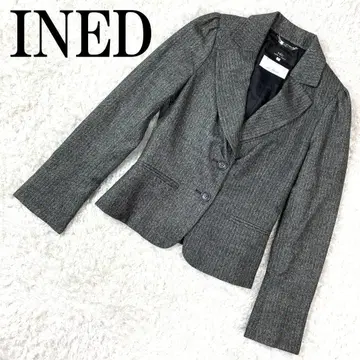 INED 이네드 테일러드 자켓 그레이 9 B9752