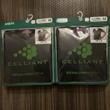 CELLIANT V넥 셔츠 M 사이즈 2개 세트