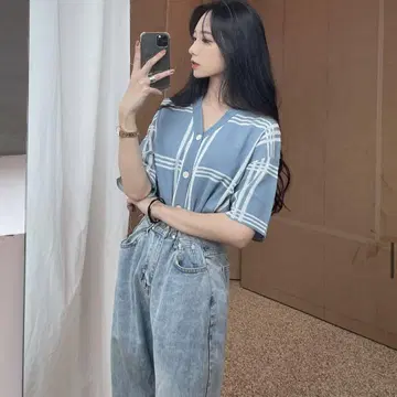 ASCLO 반팔 가디건