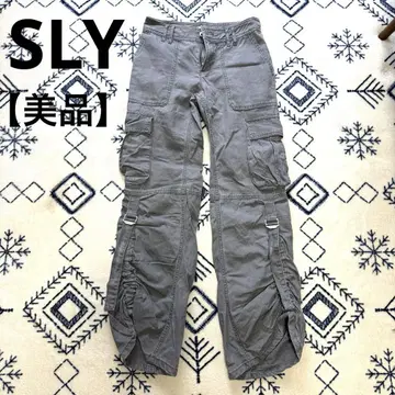 [ SLY ] L/W MILITARY FLARE 팬츠