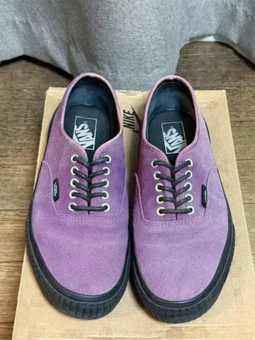 반스 어센틱 하이커 스웨이드 퍼플/블랙 26cm